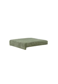 Lycce - Bankauflage Klemmkissen mit Leiste - Cord, Polsterung, rutschfes - Beige