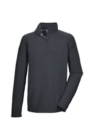 killtec® - Sweatshirt, Troyer, für Herren - 237 STAHL