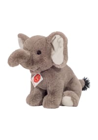 HERMANN Teddy COLLECTION® Kuscheltier Elefant, sitzend, 25 cm Bild 1