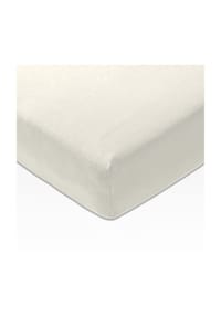JOOP! UNI Spannbetttuch 90-100x200 cm, Wollweiß - JOOP! UNI - Graphit