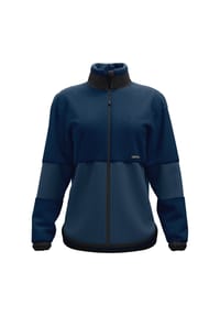 ORTOVOX - Damen FLEECE TEDDY JACKE deep ocean - blau
