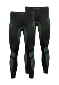 normani® - 2 x Thermounterhose Lange Skiunterwäsche für Herren - Blau