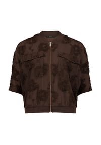 zero - Blouson mit Fledermausärmeln - Chocolate Plum