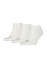 PUMA® - Everyday Sneakersocken, 3er-Pack, Logo-Print - 013 OATMEAL
