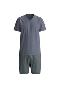 CALIDA - Shorty Cotton Special, V-Ausschnitt, für Herren - 278 BRICK RED