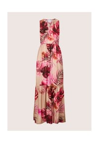 MADELEINE - Maxikleid mit floralem Print - himbeersorbet / multicolor