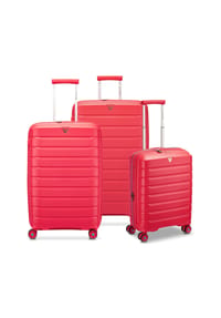 RONCATO B-Flying Move - B-Flying Move 4 Rollen Kofferset 3-teilig mit Dehnfalte - anthrazit