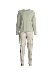 CALIDA - Damen Bündchen-Pyjama Orient Dreams - black cherry