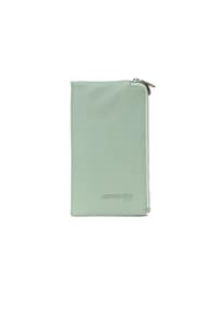 MARGELISCH - Echtleder Geldbörse London 4 - sage green