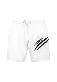 PLEIN SPORT - Badehose - black/white