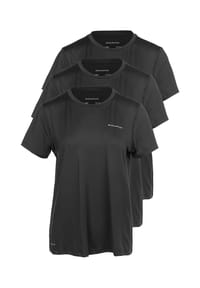 ENDURANCE - T-Shirt Yonan V2 3er-Pack mit Quick-Dry-Technologie - 1001 Black
