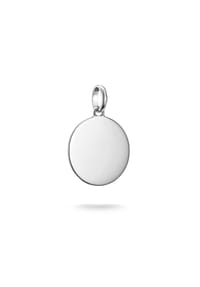 Thomas Sabo - Charm-Anhänger Coin groß Connect - silberfarben