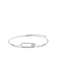 Julie Julsen® - Armband 925/- Sterling Silber 41 Zirkonia - weiß