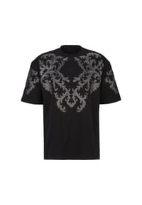 19V69 ITALIA - T-Shirt Tamaro Baroque Str - Black