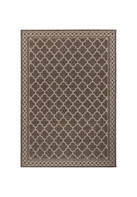 Arte Espina - Wohnzimmer Teppich – Kurzflorteppich Splash 325 in braun - creme – Klassisch - braun - creme