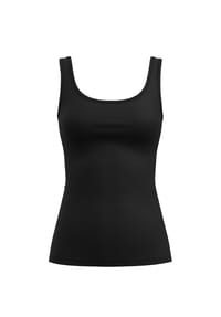 CALIDA - Natural Comfort Unterhemd, Single-Jersey, U-Ausschnitt, für Damen - 001 WEISS