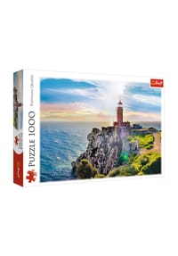 Trefl - Puzzle Der Melagavi Leuchtturm, 1000 Teile, 68.3 x 48 cm - 