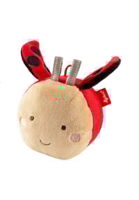 sigikid® - Aktiv-Ball Marienkäfer Babybälle , für Babys und Kinder - rot