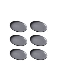 Ritzenhoff & Breker Dessertteller Jasper ø 19.0 cm 6er Set - JASPER - grau