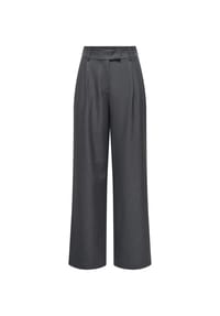 ONLY® - Stoffhose Linda, Gürtelschlaufen, für Damen - 179074  DARK GREY