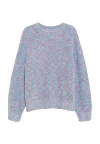 s.Oliver - Strickpullover, Rippbündchen, für Kinder - 44X4 LILAC/PINK