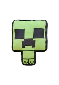 COFI - Minecraft Kissen Kinder 40 cm Dekokissen Gaming Kuschelkissen - Transparent