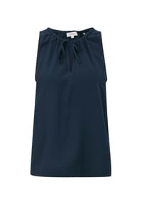 s.Oliver - Shirtbluse, Schlüsselloch-Ausschnitt, für Damen - 02A4  WHITE