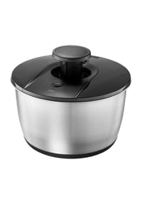 GEFU® Salatschleuder - PUSH IT - SCHWARZ / SILBER
