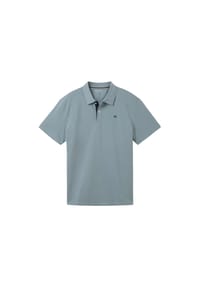 TOM TAILOR - Poloshirt, Baumwolle, Logo-Stickerei, für Herren - 10307 DARK SHADOW