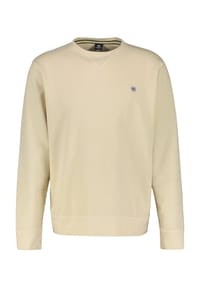 LERROS - Sweatshirt, Baumwolle, für Herren - 106 BONE WHITE