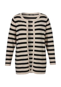 frapp - Jacke Große Größen - sand/black