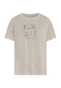 CECIL - T-Shirt, Rundhals, für Damen - 37307 BEIGE