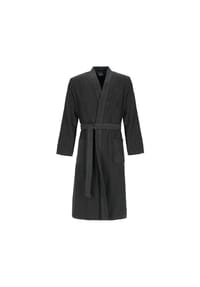 Cawö - Bademäntel Herren Kimono Kimono 6845 basalt - 740 - grau