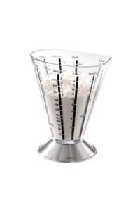 GEFU® - Messbecher - SCHWARZ/SILBER