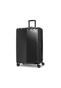 REDOLZ Essentials 18 - Essentials 18 4 Rollen Trolley L 76 cm mit Dehnfalte - metallic-black shiny