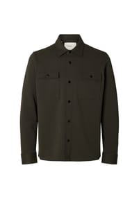 SELECTED - Overshirt Jackie, Regular Fit, Langarm, Kent-Kragen, für Herren - 178814 NAVY BLAZE