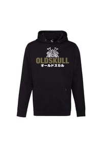 OLDSKULL - Kapuzensweater Classic Samurai mit angesagtem Samurai-Print - Black