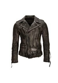TRUE PRODIGY - Lederjacke Geralt - Schwarz