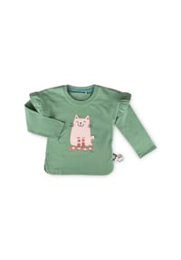 sigikid® - Langarmshirt ,  für Kinder - grün