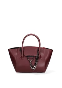 JOHN RICHMOND - Handtasche - Bordeaux and Dark Grey