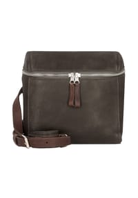 HAROLD'S Box - Box Umhängetasche Leder 21 cm - schwarz