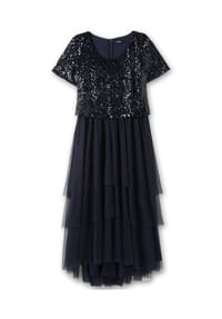 sheego - Abendkleid - nachtblau