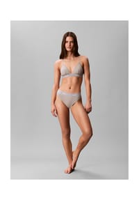 Calvin Klein - Triangel-BH Perfectly Fit, Logo-Bund, für Damen - P7A GREY HEATHER