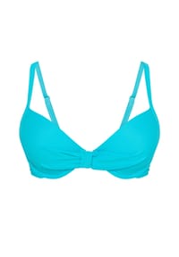 MANGUUN - Bügel-Bikini-Oberteil Solid Maria, Clipverschluss, für Damen - E001 BLACK
