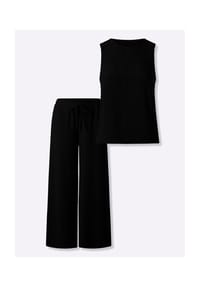 heine - Blusentop + Hose - khaki