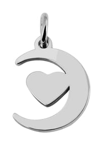 Adelia's - Adelia's zeitloser Herz Anhänger aus Edelstahl - Silber