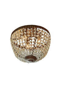 LOBERON - Deckenlampe Tarim braun/klar - braun/klar