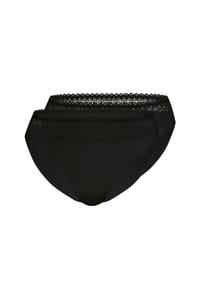 sassa - Slip TEMPTING PASSION 2er Pack - black