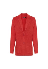 olsen - Cardigan in Blazer-Optik - Sienna Red
