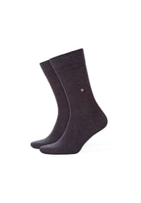 Burlington - Everyday Socken, 2er-Pack, Rippbündchen, für Herren - 3000 BLACK